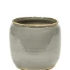 Potten En Vazen|ohgreen Glazed shades Pot costa m grey d21h21