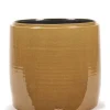 Potten En Vazen|ohgreen Glazed shades Sierpot l38xb38xh38 honey