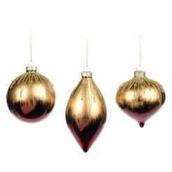 Kerstballen|ohgreen Glitter bovenkant kerstbal