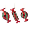 Kerstornamenten|ohgreen Glitter zuurstok ornament