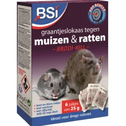 Ongedierte|ohgreen Graantjeslokaas tegen muizen en ratten Brodi-Kill