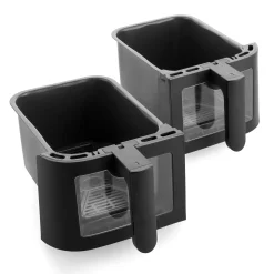 Ecocheques|Keukentoestellen|ohgreen Greenpan bistro dubbele airfryer 4l+4l