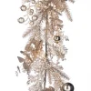 Kerstdecoratie|ohgreen Guirlande met dennen, bessen en kerstballen