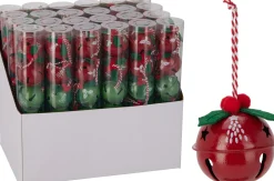 Thema Holiday|Kerstornamenten|ohgreen Hangdeco bellen set van 6 stuks