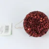 Kerstballen|ohgreen Hangdeco berry bal wijnrood