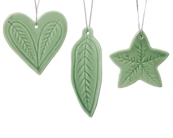 Thema Cosy|Kerstornamenten|ohgreen Hanger porselein