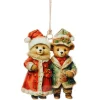 Thema Classic|Kerstornamenten|ohgreen Hanger vintage bears rood groen