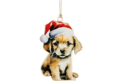 Thema Classic|Kerstornamenten|ohgreen Hanger vintage dog bruin
