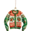Thema Classic|Kerstornamenten|ohgreen Hanger vintage sweater rood groen