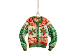 Thema Classic|Kerstornamenten|ohgreen Hanger vintage sweater rood groen