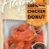 Werelddierendag|Hond Voeding|ohgreen Hapki donut met kip 4st 95gr