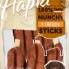 Werelddierendag|Hond Voeding|ohgreen Hapki munchy sticks met kip 7,5cm 5st 100gr