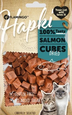 Werelddierendag|Kat Voeding|ohgreen Hapki salmon cubes 85gr
