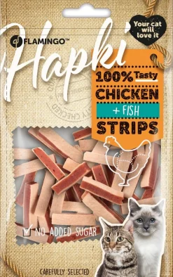 Kat Voeding|Werelddierendag|ohgreen Hapki sushistrips met kip & vis 85gr