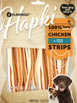 Hond Voeding|Werelddierendag|ohgreen Hapki sushistrips met kip & vis 400gr