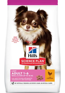 Werelddierendag|Hond Voeding|ohgreen Hill's science plan adult light small & mini hondenvoer kip 1,5kg