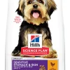 Werelddierendag|Hond Voeding|ohgreen Hill's science plan adult sensitive stomach & skin small & mini hondenvoer kip 3kg