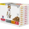 Kat Voeding|ohgreen Hill's science plan adult sterilised cat kattenvoer met kip & zalm multipack 85g