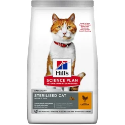 Werelddierendag|Kat Voeding|ohgreen Hill's science plan sterilised cat adult kattenvoer met kip zak 3kg