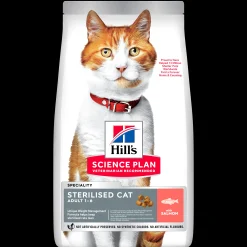 Werelddierendag|Kat Voeding|ohgreen Hill's science plan sterilised cat adult kattenvoer met zalm zak 1.5kg