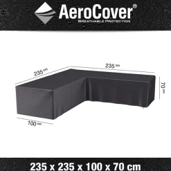 Accessoires En Onderhoud|ohgreen Hoes lounge L 235x235x100xh70cm