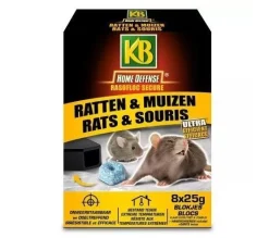 Ongedierte|ohgreen Home Defense Rasofloc Secure Bloc 8x25g
