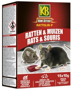 Ongedierte|ohgreen Home Defense Rattolin P pasta 15x10g