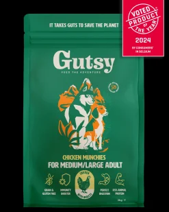Hond Voeding|ohgreen Hondenbrokken kip en insect 10kg adult large