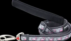 Hals-En Leibanden|ohgreen Hondenleiband rd flamingo cool -m