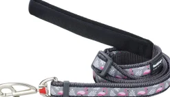 Hals-En Leibanden|ohgreen Hondenleiband rd flamingo cool -s