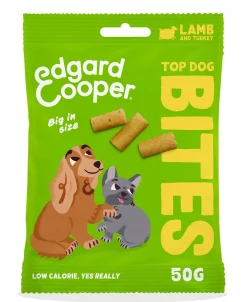 Hond Voeding|ohgreen Hondensnack treats top dog bites met lam en kalkoen