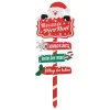 Thema Holiday|Kerstdecoratie|ohgreen Houten bord h110cm