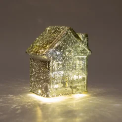 Deco Verlichting Binnen|ohgreen Huisje glas 10led