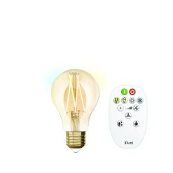 Verlichting|Ecocheques|ohgreen Idual filament bulb a e27 ambergoud + remote