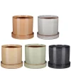 Potten En Vazen|ohgreen Inger Pot met schotel - h13,5xd15cm