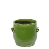 Potten En Vazen|ohgreen Jars Pot handles groen d16 h16