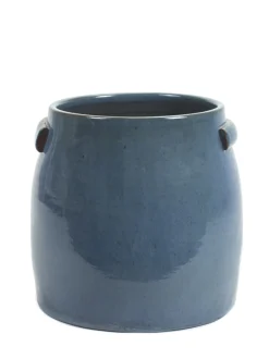 Potten En Vazen|ohgreen Jars Pot tabor l blue d30h28