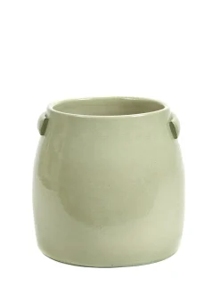 Potten En Vazen|ohgreen Jars Pot tabor m green d25h24
