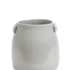 Potten En Vazen|ohgreen Jars Pot tabor m grey d25h24