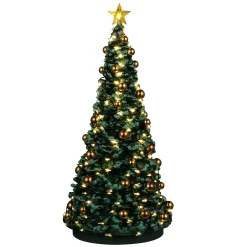 Lemax Kerstdorpen|ohgreen Jolly christmas tree, b/o (4.5v)