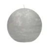 Kaarsen|ohgreen KAARS BOL ⌀ 9 CM LINNEN