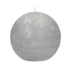 Kaarsen|ohgreen KAARS BOL ⌀ 9 CM LINNEN