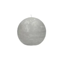 Kaarsen|ohgreen KAARS BOL ⌀ 6 CM LINNEN