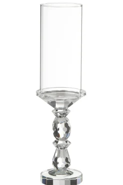 Thema Classic|Kerstdecoratie|ohgreen Kaarshouder marie kristal transparant large