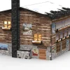 Lemax Kerstdorpen|ohgreen Kabelbaan station cover led