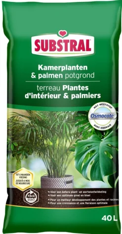Bodemverbetering|Ecocheques|ohgreen Kamerplanten- en palmenpotgrond 40l
