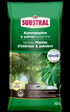 Bodemverbetering|Ecocheques|ohgreen Kamerplanten- en palmenpotgrond 10L