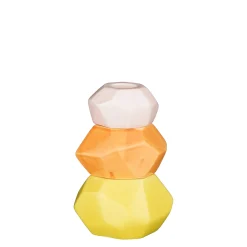 Sfeermakers|ohgreen Kandelaar geel - l10xb8,5xh15cm