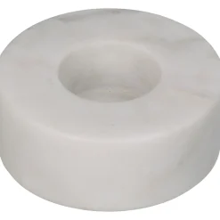 Sfeermakers|ohgreen Kandelaar marmer wit 9x9x3cm