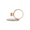 Sfeermakers|ohgreen Kandelaar 10xH9cm metaal goud Pillar